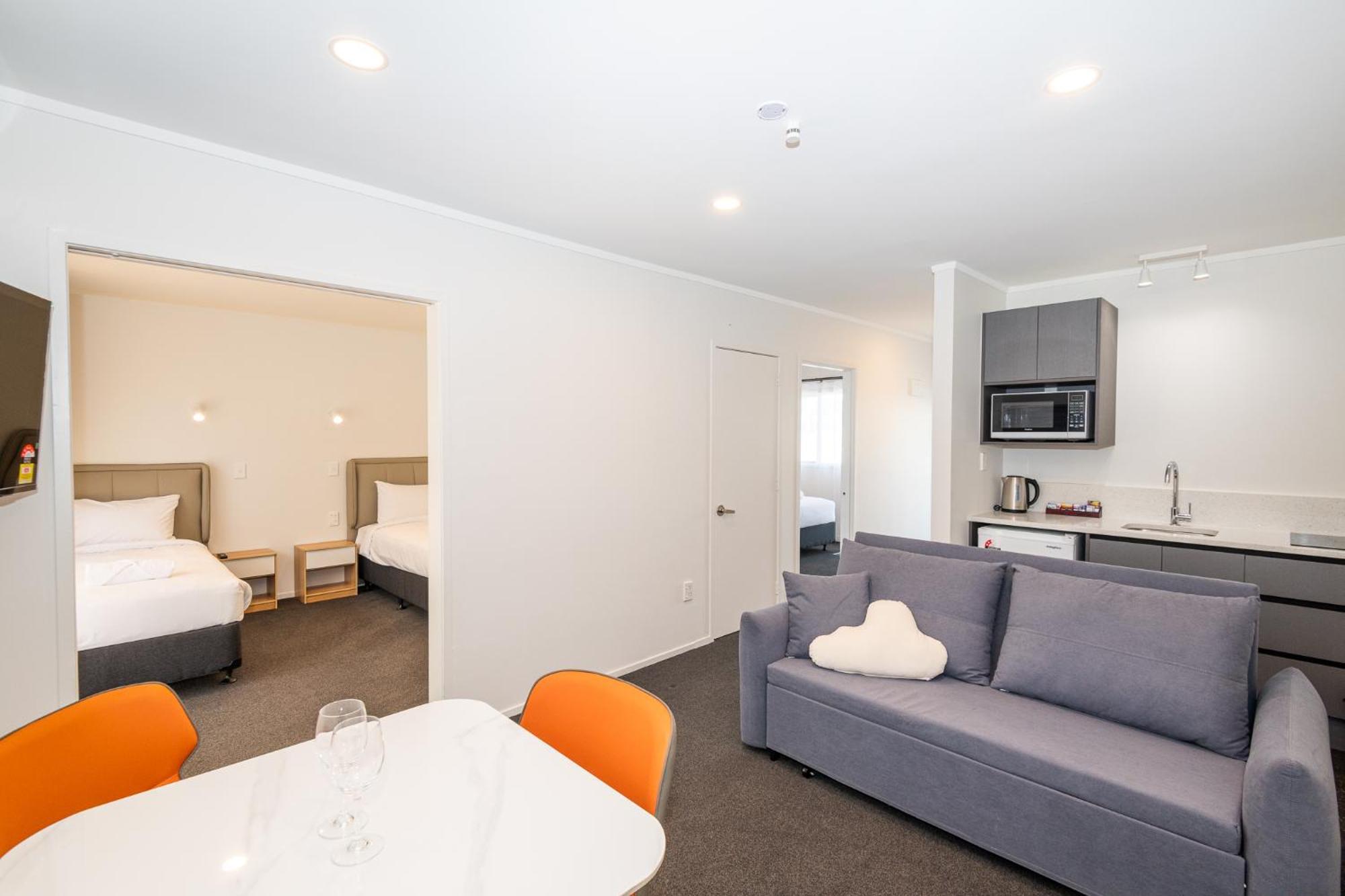 Aurora City Suites Motel Роторуа Екстериор снимка